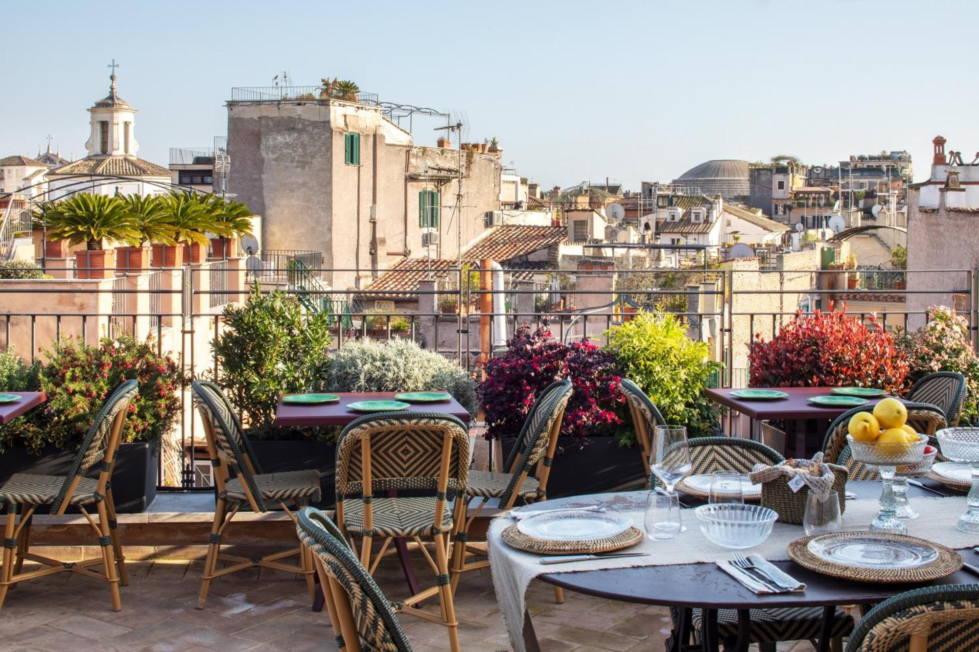 Hotel Adriano Rooftop Roma Eksteriør bilde