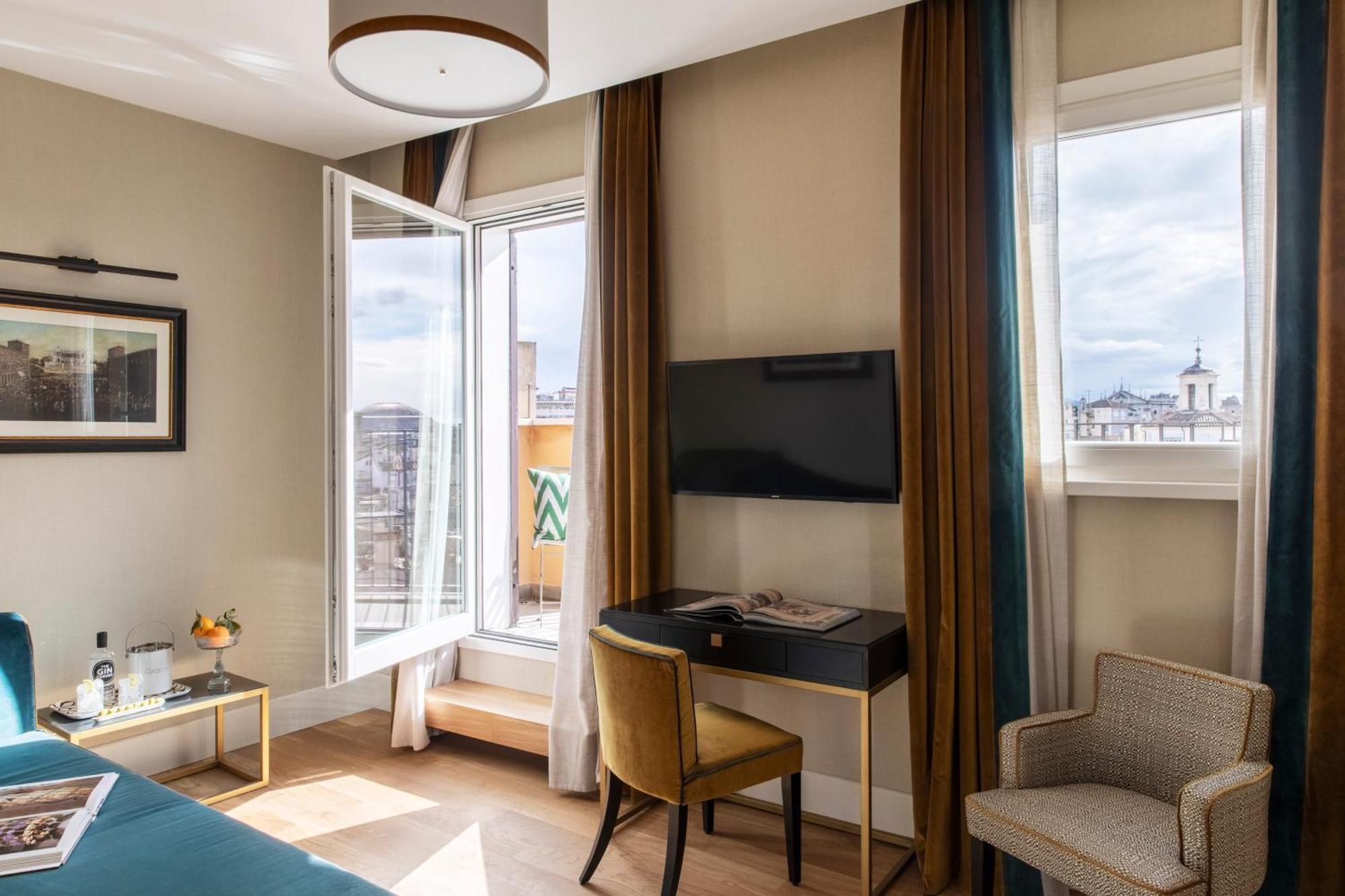 Hotel Adriano Rooftop Roma Eksteriør bilde