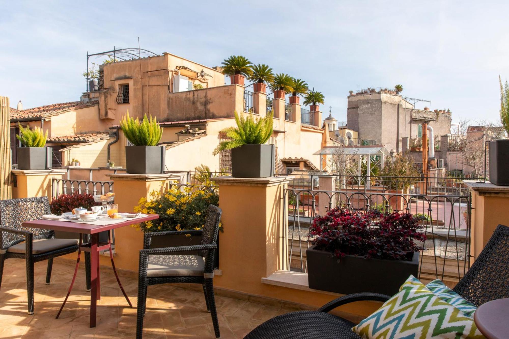 Hotel Adriano Rooftop Roma Eksteriør bilde